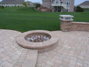 Built-in Outdoor Fire Pit New Berlin, WI