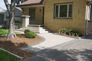 Front Paver Walkway